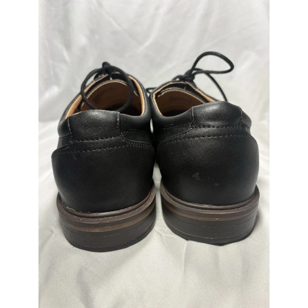 Goodfellow & Co Men's Black Leather Dress Shoes Size 11 Lace‎ Up Derby